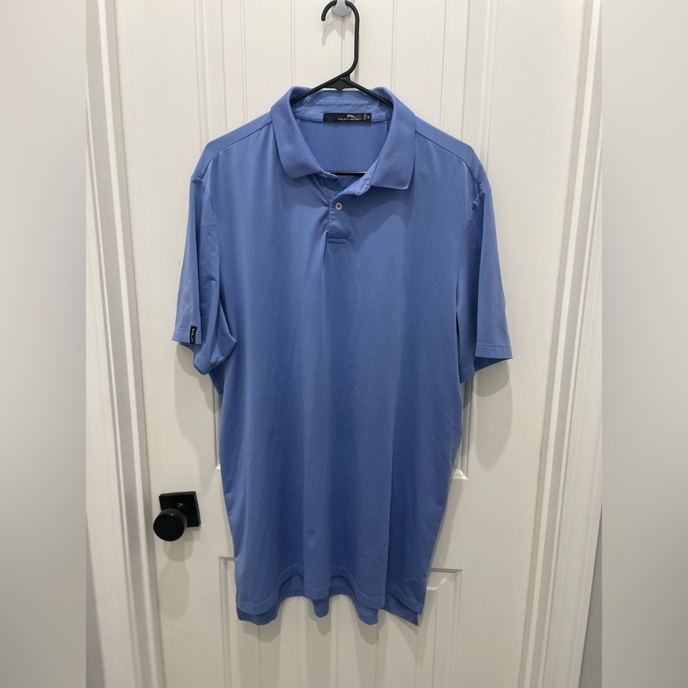 Ralph Lauren RLX Men's Periwinkle Polo Shirt